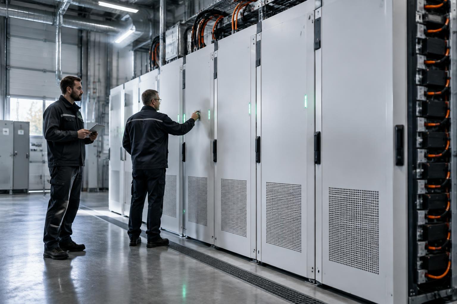 Technológia priemyselného batériového úložiska